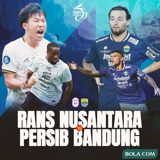 Liga 1 - RANS Nusantara Vs Persib Bandung - Mitsuru Maruoka, Yanis Mbombo Vs Ciro Alves, Marc Klok