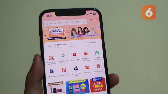Aplikasi Shopee yang sempat error kini sudah kembali normal