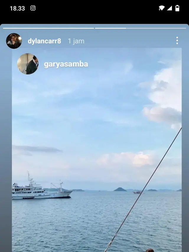Dylan Carr dan Naomi Zaskia (Foto: Instagram @garyasamba)