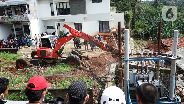 Kondisi Terkini Banjir dan Longsor di Ciganjur