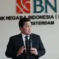 Menteri BUMN Erick Thohir berkunjung ke BNI Representative Office Amsterdam di Belanda pada Jumat, 2 September 2022. BNI Amsterdam bertugas untuk mengoptimalkan usaha para diaspora Indonesia di Belanda dan Eropa. (Foto:Dok.BNI)