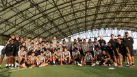 Timnas Singapura kembali ke negara asal setelah hampir dua pekan menggelar TC jelang Piala AFF 2018 di Osaka, Jepang. (Bola.com/Dok. FAS)
