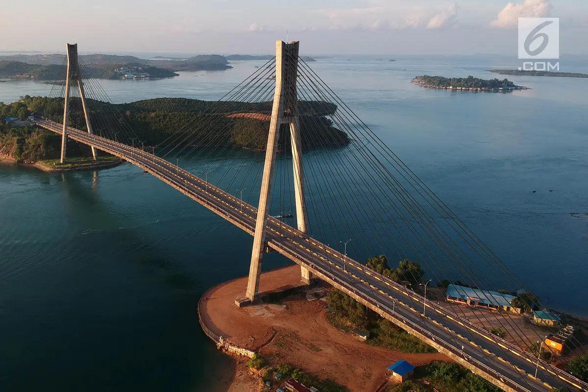 Jembatan Barelang Dari Udara