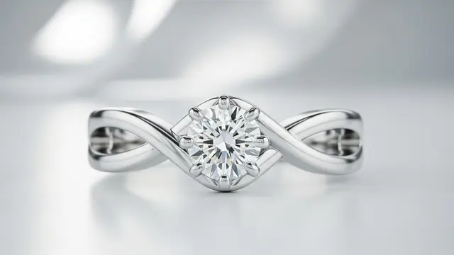 Model Cincin Nikah Mata Satu/ Ilustrasi gambar AI