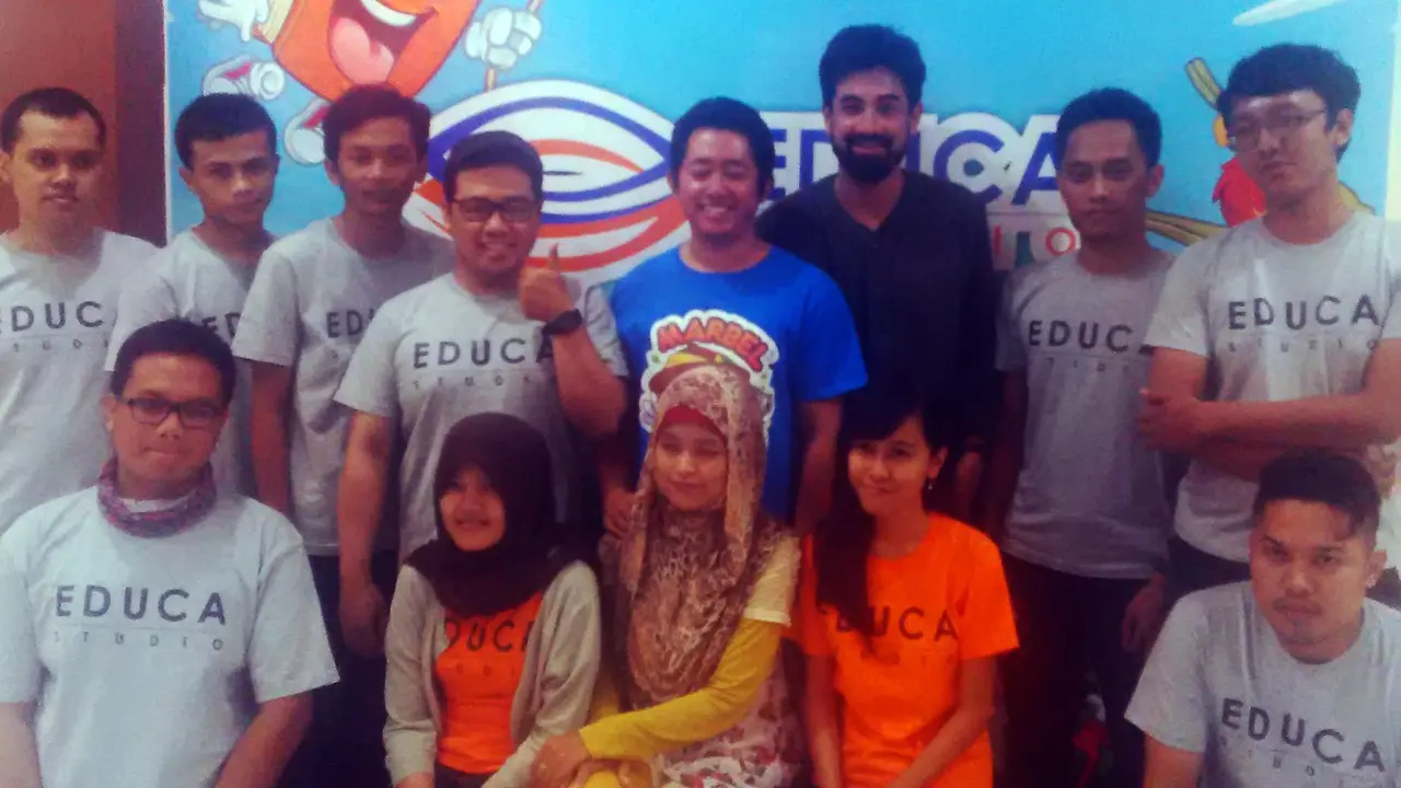 Educa Studio. (Foto: Acmhad Dwi/Liputan6.com)