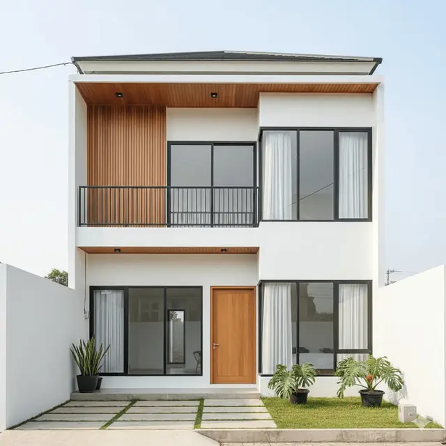 Rumah Kecil di Lahan 10×15 M Sederhana Tapi Lega by Gemini
