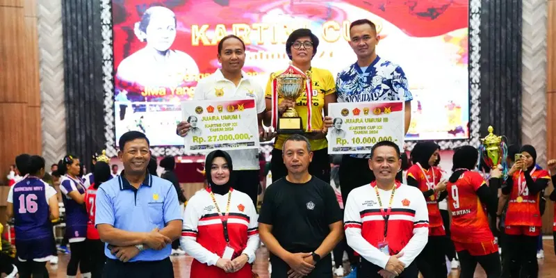 Pertandingan Bola Voli Kartini Cup XX Tahun 2024 Resmi Ditutup