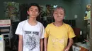 Ari Wibowo menjadi "populer" lantaran dirinya memiliki kulit bersisik seperti ular. (Liputan6.com/Benedikta Desideria)