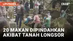 Pasca Terjadinya Jenazah Hampir Hanyut, Pemkot Bandung Upayakan Pemindahan 20 Makam Akibat Longsor