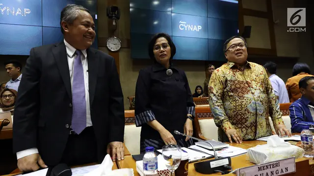 Menkeu Sri Mulyani Raker Dengan Komisi XI Bahas Perekonomian 2019