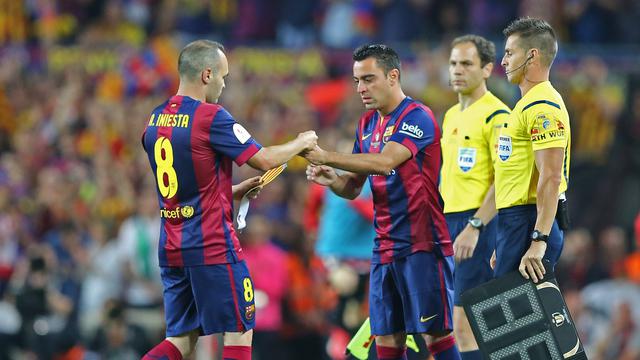 Andres Iniesta Xavi Hernandez