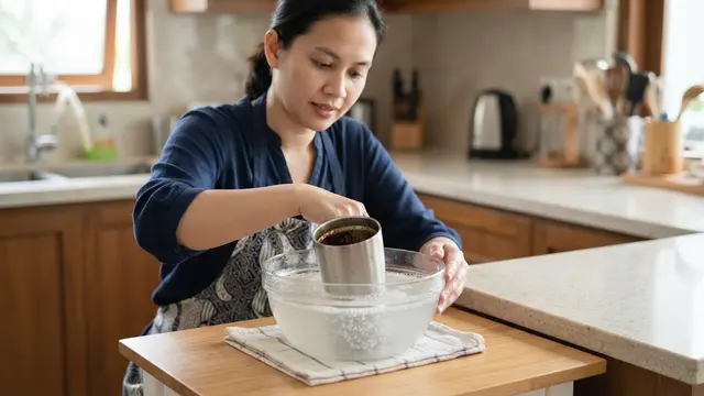 Cara Menghilangkan Noda Teh yang Menempel di Dasar Tumbler
