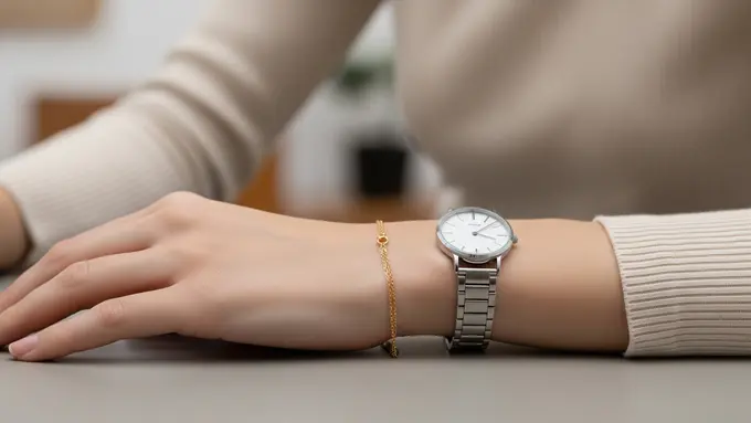 Gelang Apa yang Cocok Dipadukan dengan Jam Tangan/ Ilustrasi Gambar Oleh AI