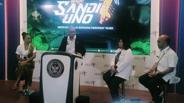 Menparekraf Sandiaga Uno dalam The Weekly Brief with Sandi Uno, Senin, 22 Januari 2024