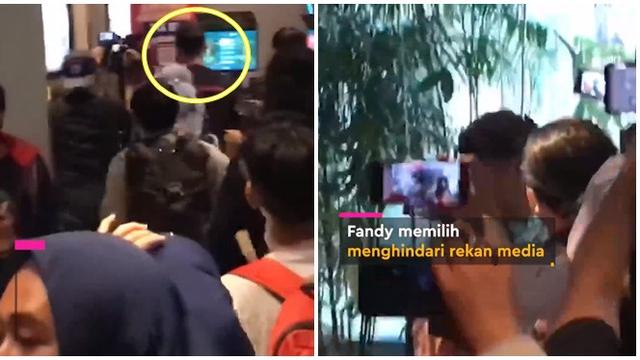 6 Potret Fandy Christian Hadiri Gala Premiere Film, Hindari Pertanyaan Wartawan