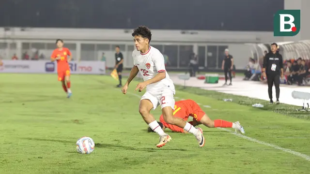 Timnas China U-20 vs Timnas Indonesia U-20: Laga Kedua Uji Coba Internasional