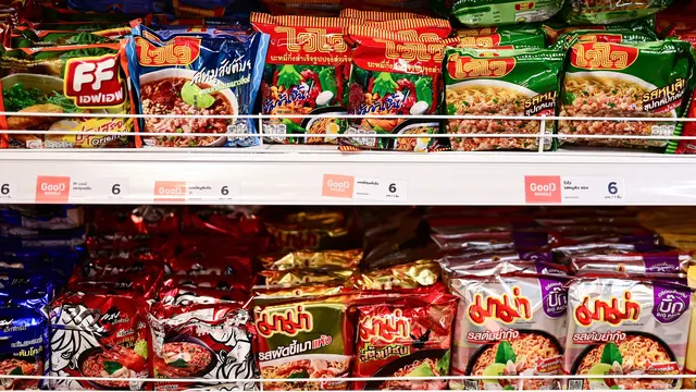 Pajak Makanan Asin di Thailand