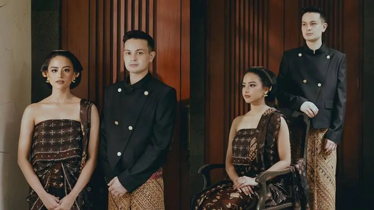 6 Potret Prewedding Amanda Khairunnisa dan Calon Suami Asal Inggris dengan Busana Adat Jawa