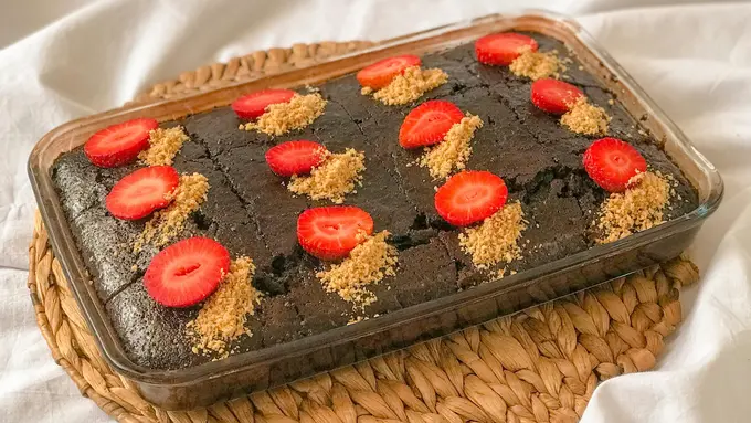 resep kue bolu cokelat cara membuat