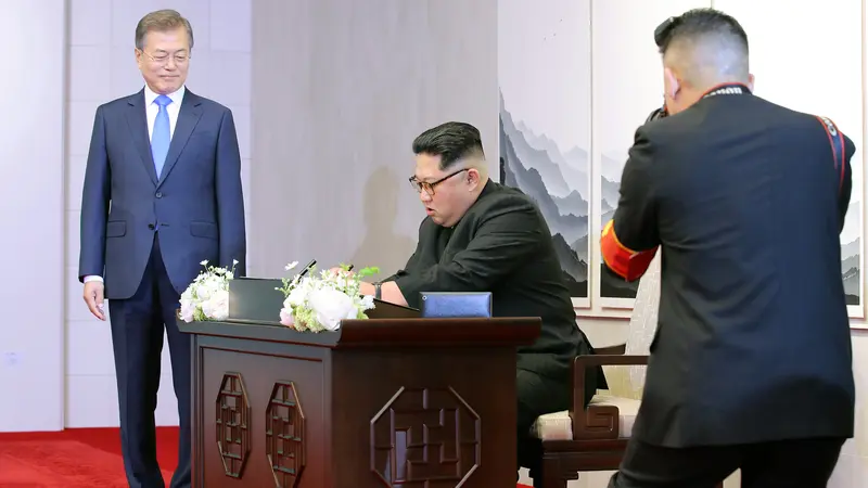 Pesan Kim Jong-un di Buku Tamu Pease House