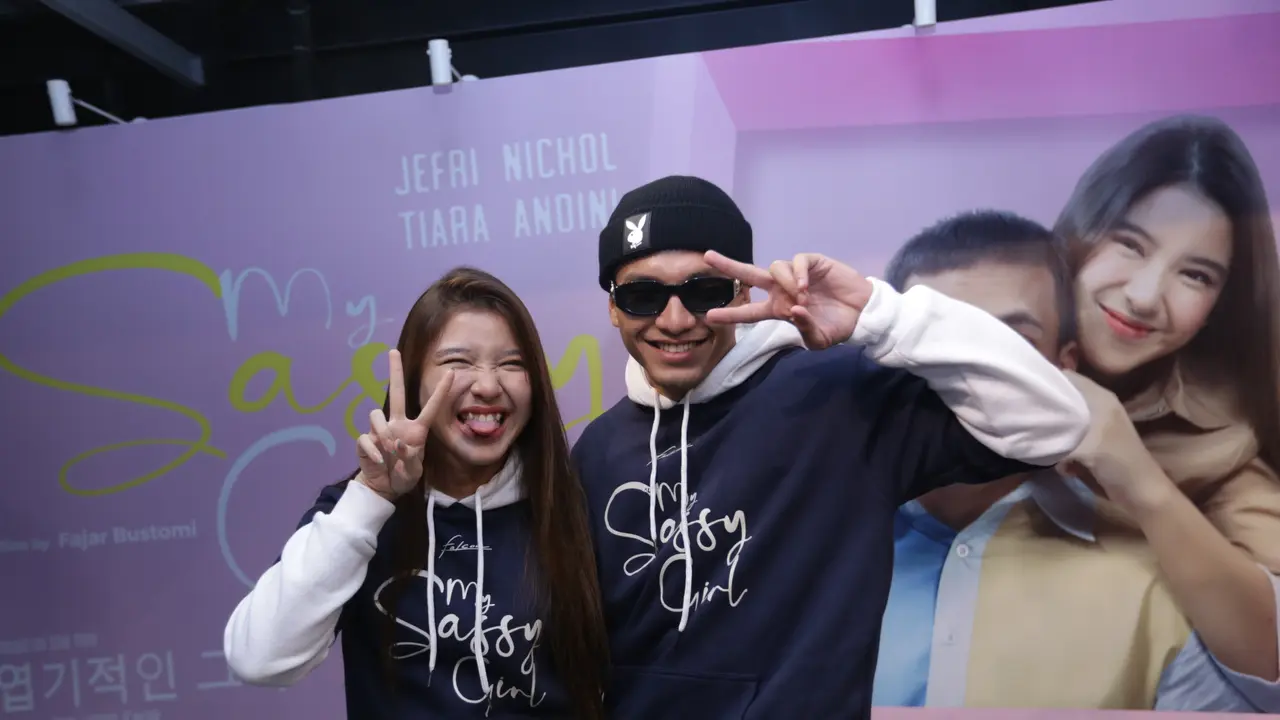 [Fimela] Konferensi pers film My Sassy Girl