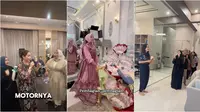 Artis bagi-bagi THR mewah kepada karyawan. (sumber: Instagram/raffinagita1717/riaricis1795/maiaestiantyreal)