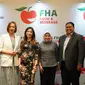 Janice Lee, event director FHA-Food &amp; Beverages bersama tim seriu mempersiapkan industri kuliner Indonesia untuk menginternasional. Foto: liputan6.com
