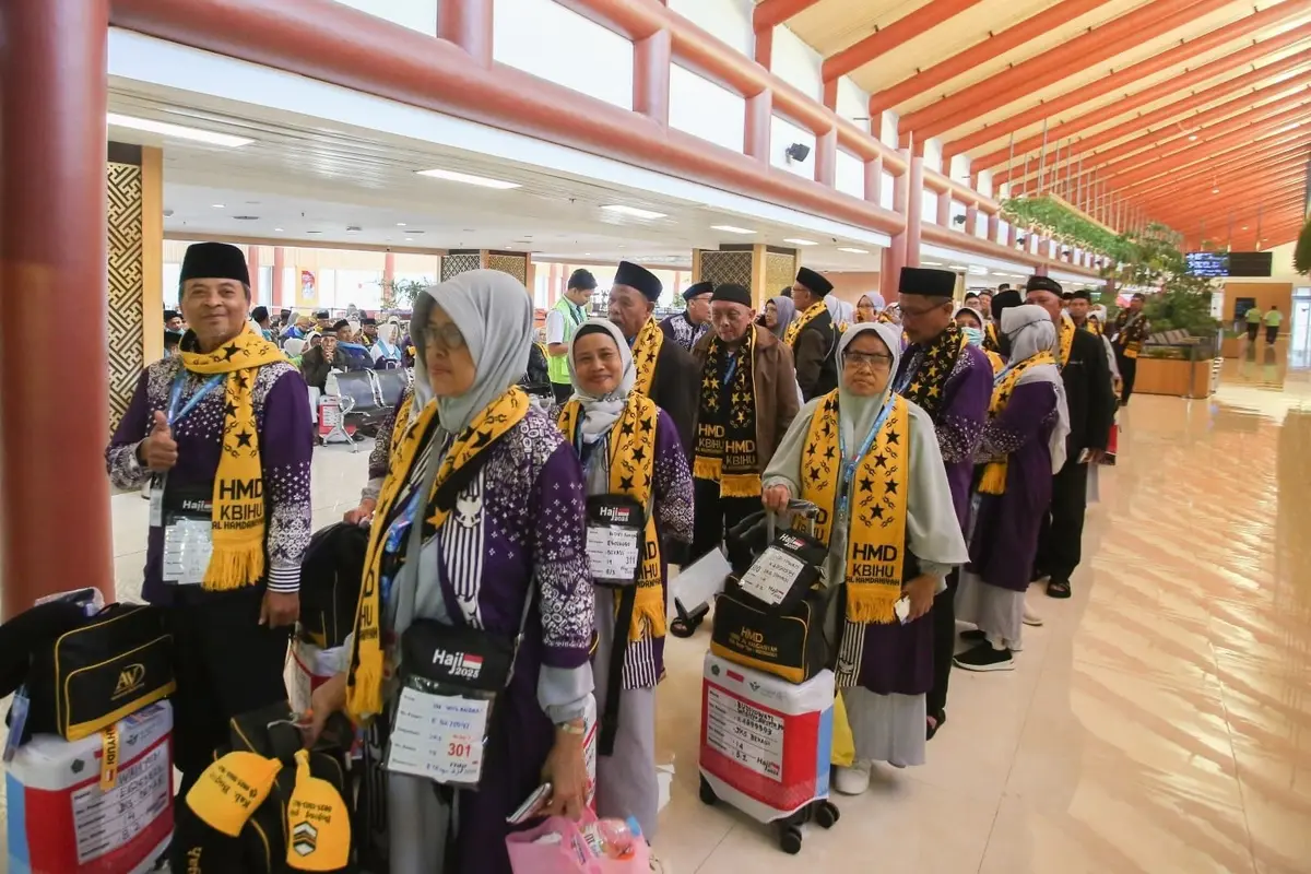Pemberangkatan Jemaah Haji 2025.
