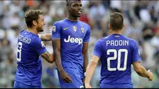 Cuplikan gol Juventus melawan Cagliari.