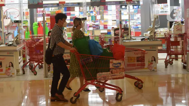 Inflasi pasar ritel supermarket
