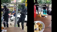 Viral Penyergapan di Warung Nasi Padang (Sumber: TikTok @bebishaputri)