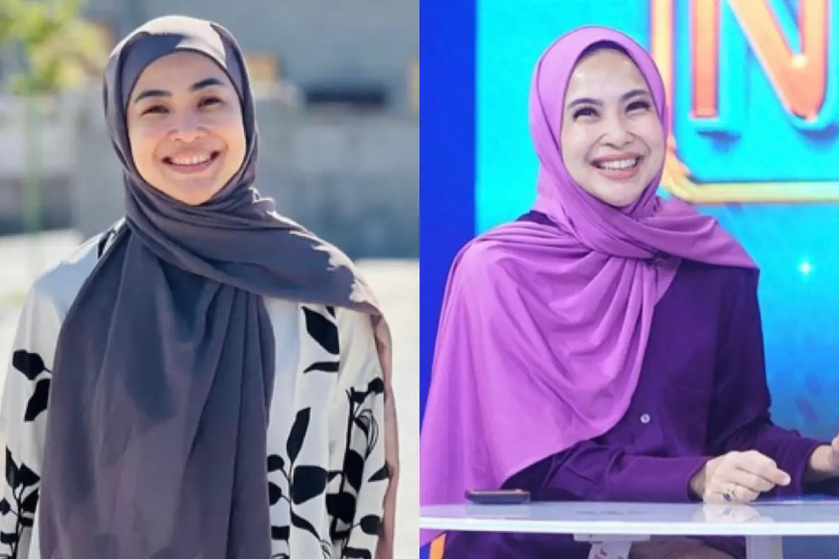 Gaya Terbaru Feni Rose Tampil Berhijab