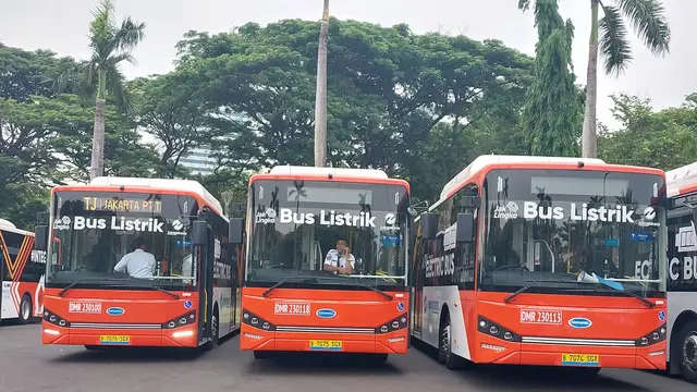 Bus listrik Damri