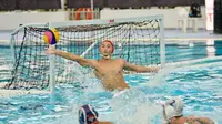 TImnas Polo Air Putra Indonesia mengalahkan Thailand 9-3 pada SEA Games 2017 di National Aquatic Centre, Bukit Jalil, Kamis (17/8/2017). (Twitter)