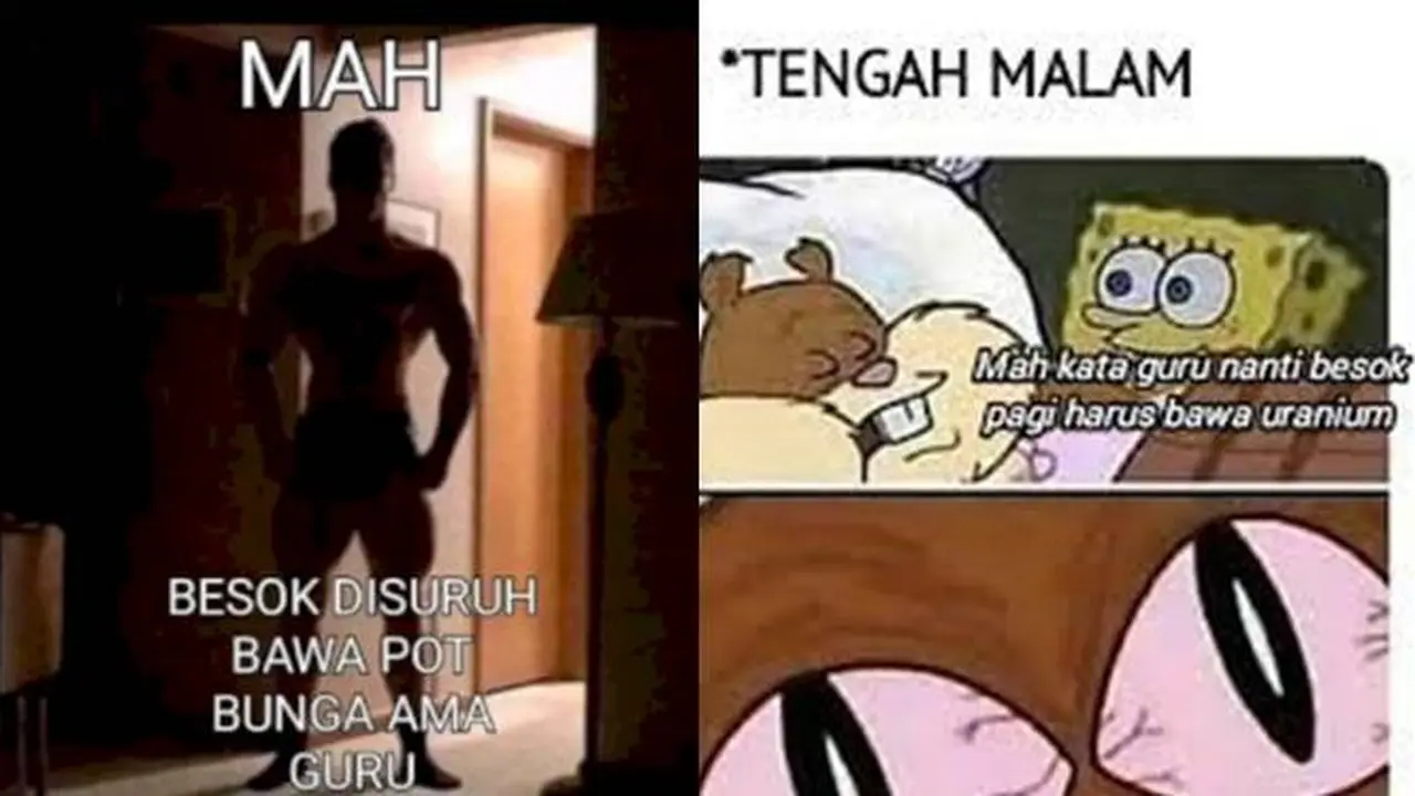 6 Meme Kocak Anak Kasih Tahu Tugas Mendadak Ini Bikin Jengkel
