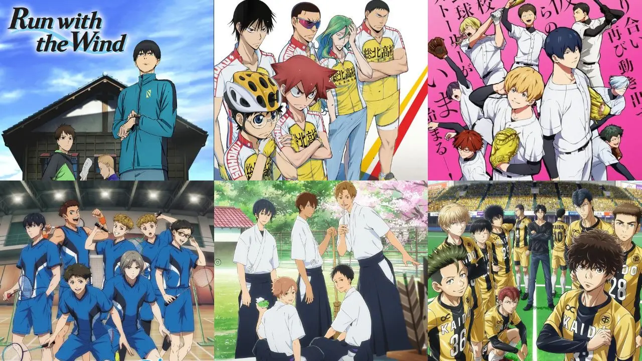 Daftar enam anime sports underrated yang wajib ditonton.