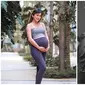 Potret Perjalanan Kehamilan Louise Anastasya. (Sumber: Instagram.com/louiseans)