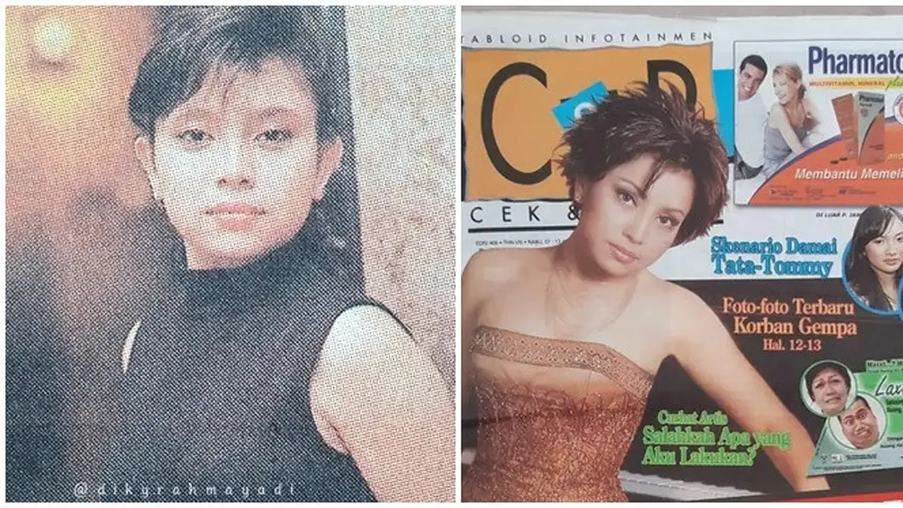 6 Potret Lawas Mayangsari Jadi Model Majalah, Pernah Tampil dengan Rambut Pendek