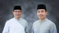 Ridwan Kamil dan Putra Sulungnya (Sumber: Instagram/qka.attamimi)