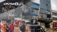 Infografis Insiden Kebakaran Gedung Terra Drone