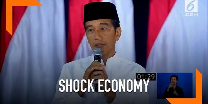 VIDEO: Jokowi Sebut Solusi Prabowo Bisa Sebabkan 'Shock Economy'