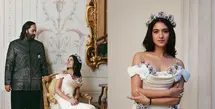 Calon istri Anant Ambani, Radhika Merchant sudah tampilkan aura khas pengantin perempuan di pesta pre-wedding. Aura sebagai pengantin perempuan makin terlihat nyata [@rheakpoor @loveleen_makeupandhair]