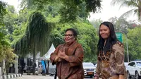 Ribka Haluk Sambangi Rumah Prabowo, Disusul Dudy Purwagandhi dan Wahyu Sakti Trenggono