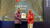 JNE mendapatkan penghargaan Courier Of The Year di Indonesia Logistic Award 2023. (Foto: Istimewa)
