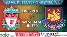 Liverpool vs West Ham United (Bola.com/Samsul Hadi)