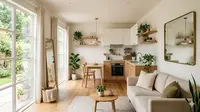 Tips Desain Rumah 5x6 Meter agar Tidak Terlihat Sempit, Cukup Trik Sederhana tanpa Renovasi Besar