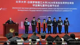 Presiden Lukashenko Hadiri Wisuda Mahasiswa Belarus di China