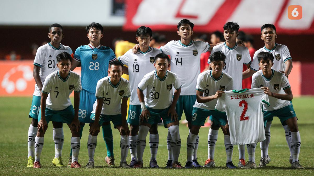 Rows of candidates for the coaches of the Indonesian national team at the 2023 U-17 World Cup