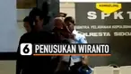 Petugas Kepolisian Resor Kota Sidoarjo, Jawa Timur, memeriksa FS istri anggota TNI AU kasus dugaan tindak pidana informasi transaksi elektronik (ITE), peristiwa penusukan Menkopolhukam Wiranto.
