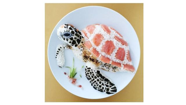 6 Potret Makanan Diubah Jadi Bentuk Hewan Ini Kreatif Banget
